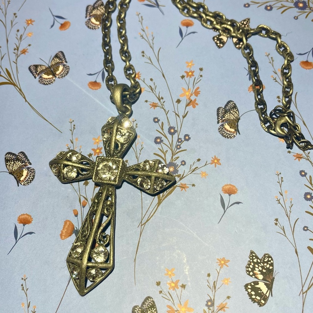 Cross Jesus necklace